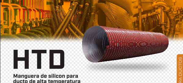 MANGUERA DE SILICON PARA CONDUCTO DE ALTA TEMPERATURA HTD