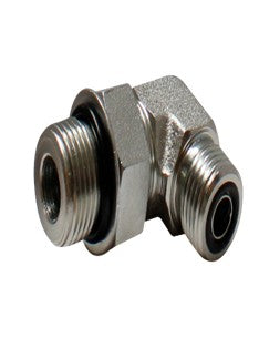 Codo a 90° Macho cara plana x Macho SAE O-ring Boss