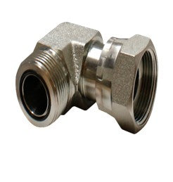 Codo a 90° Macho cara plana  x Hembra cara plana