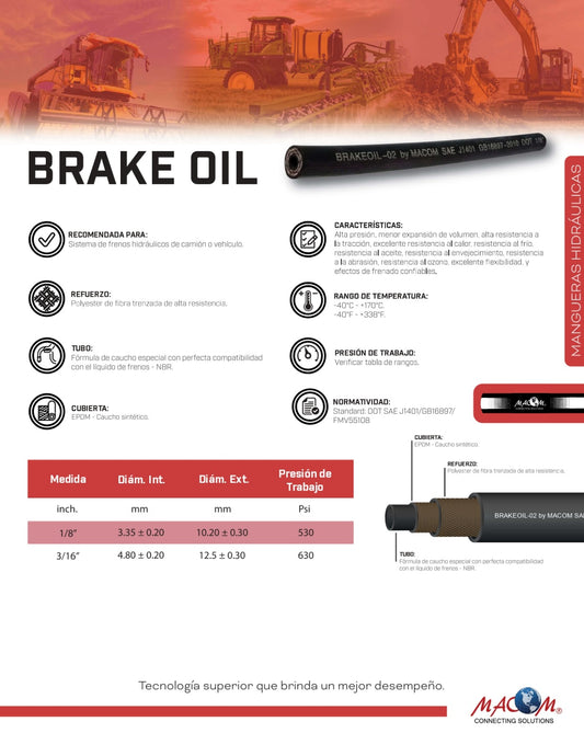 MANGUERA BRAKE OIL