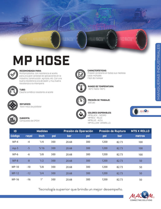 MANGUERA MP HOSE